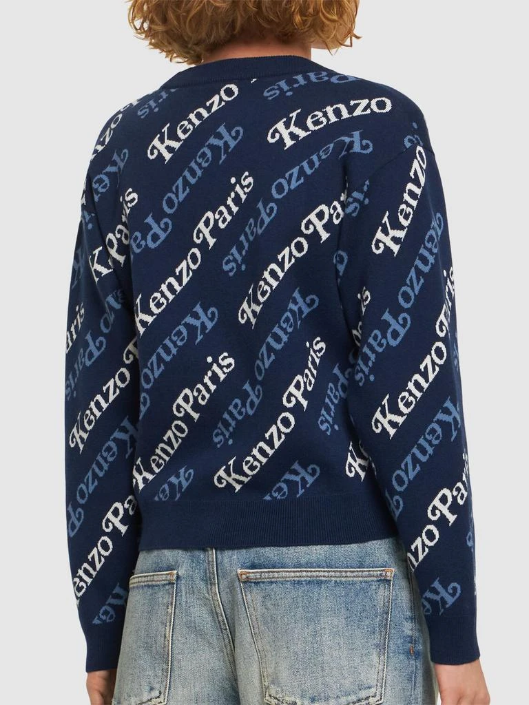 商品Kenzo|Kenzo X Verdy Cotton & Wool Cardigan,价格¥2288,第2张图片详细描述