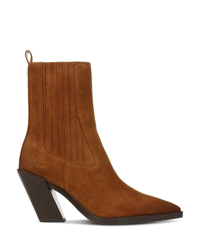 商品Sam Edelman|Women's Mandey Pointed Toe Pull On High Heel Boots,价格¥1034,第2张图片详细描述