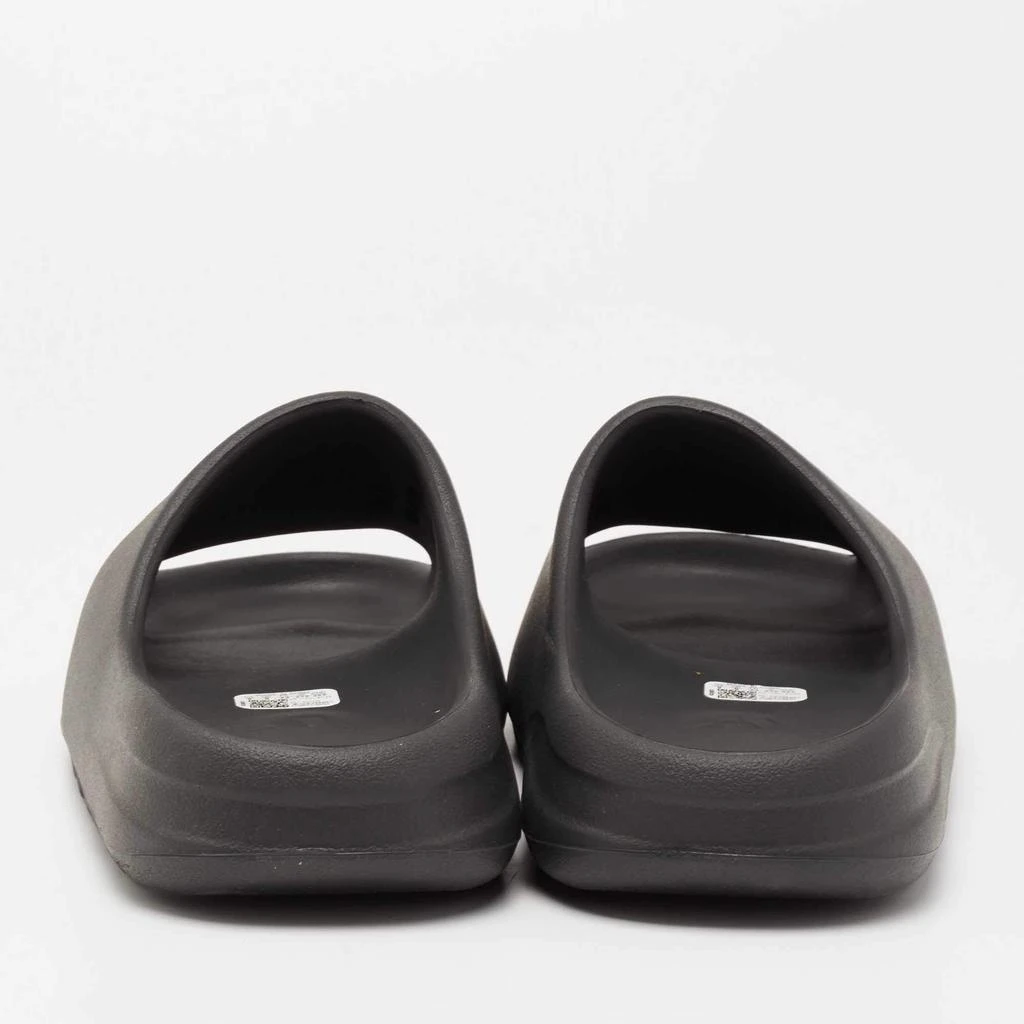 商品YEEZY|Yeezy x Adidas Black Rubber 'Onyx' Slide Sandals Size 43,价格¥3109,第5张图片详细描述