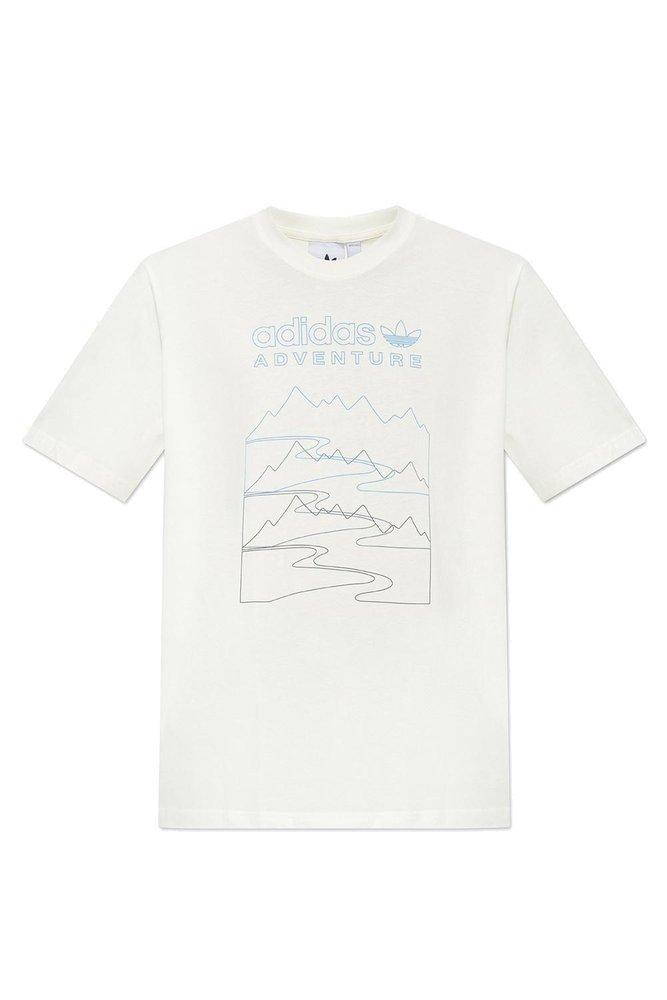 Adidas Originals Adventure Mountain Crewneck T-Shirt商品第1张图片规格展示