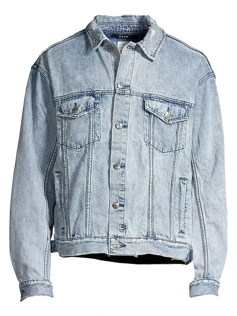 商品Ksubi|春款男款夹克牛仔外套 Acid Trip Denim Jacket,价格¥1811,第1张图片