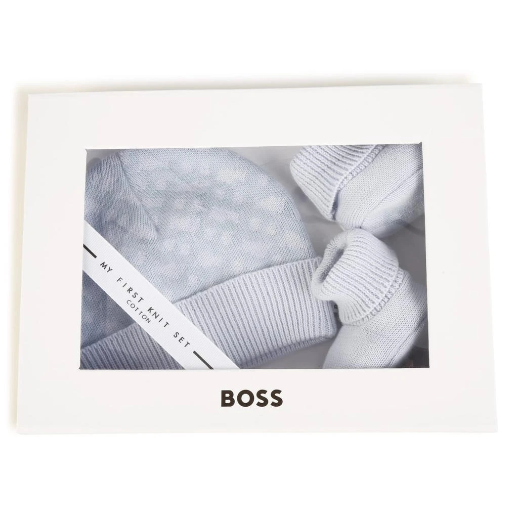 商品Hugo Boss|Slippers And Hat Set,价格¥699,第2张图片详细描述