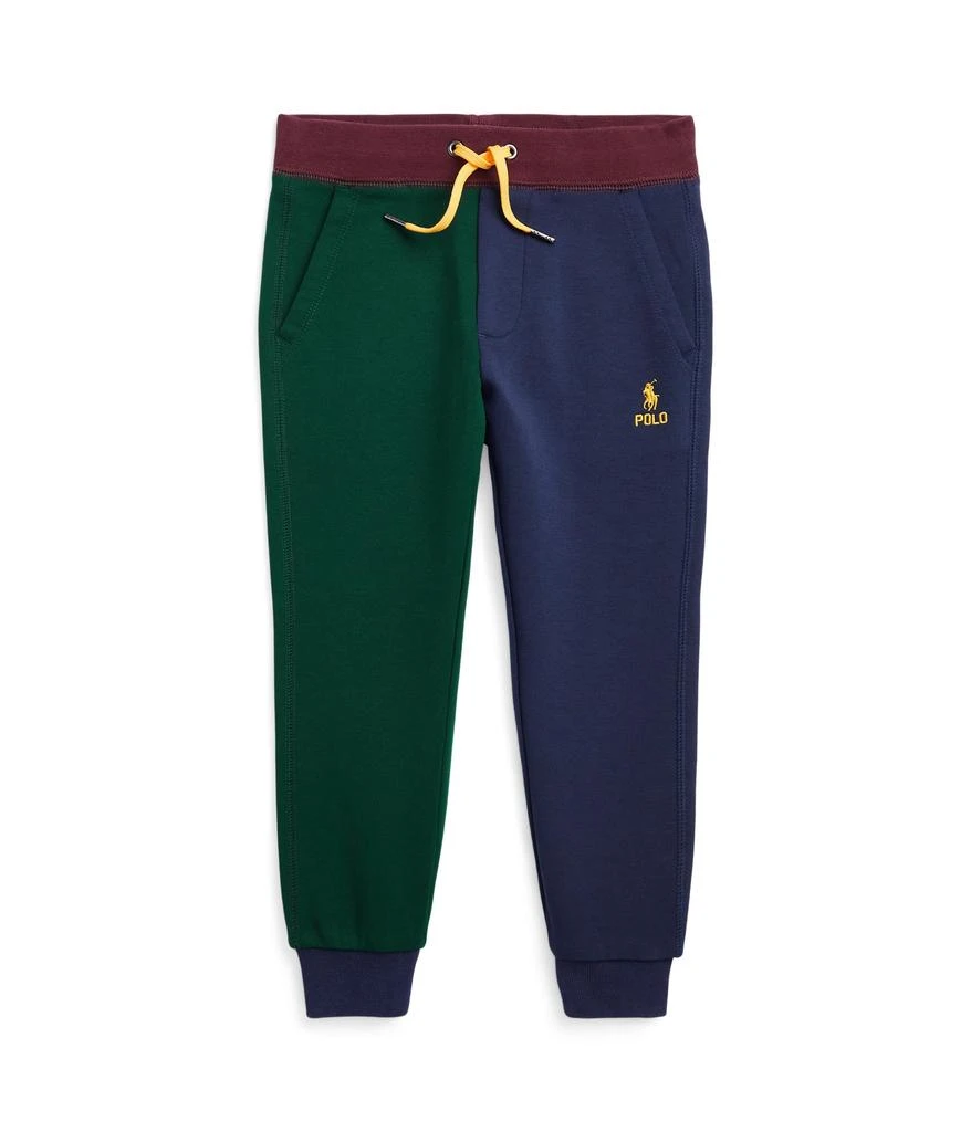 商品Ralph Lauren|Color-Blocked Double-Knit Jogger Pants (Toddler/Little Kids),价格¥171,第1张图片