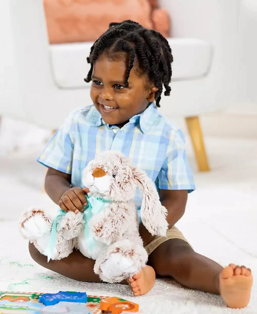 商品Melissa & Doug|Kids Stuffed Toy, Burrow Bunny Plush,价格¥155,第5张图片详细描述