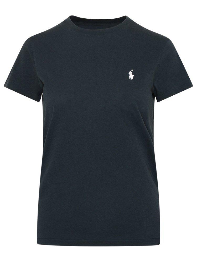 商品Ralph Lauren|Polo Ralph Lauren Logo Embroidered Crewneck T-Shirt,价格¥422-¥474,第1张图片