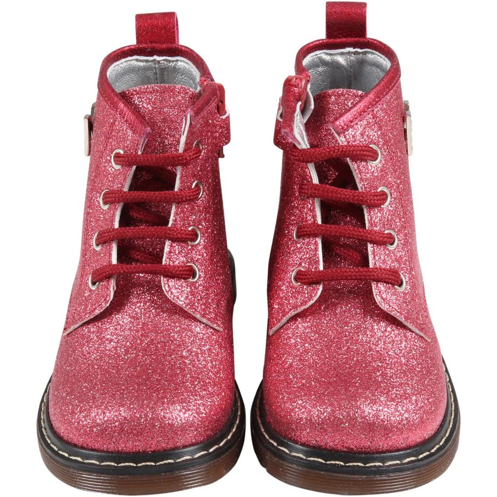 商品MONNALISA|Peony Boots For Girl,价格¥1116,第2张图片详细描述