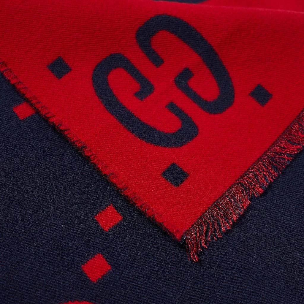 商品Gucci|Gucci GG Jaquard Scarf,价格¥4487,第2张图片详细描述