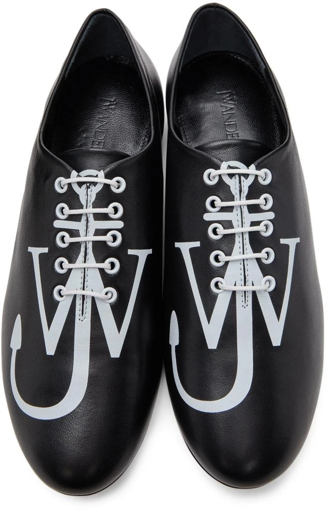 商品JW Anderson|Black Logo Ballerina Oxfords,价格¥1480,第5张图片详细描述