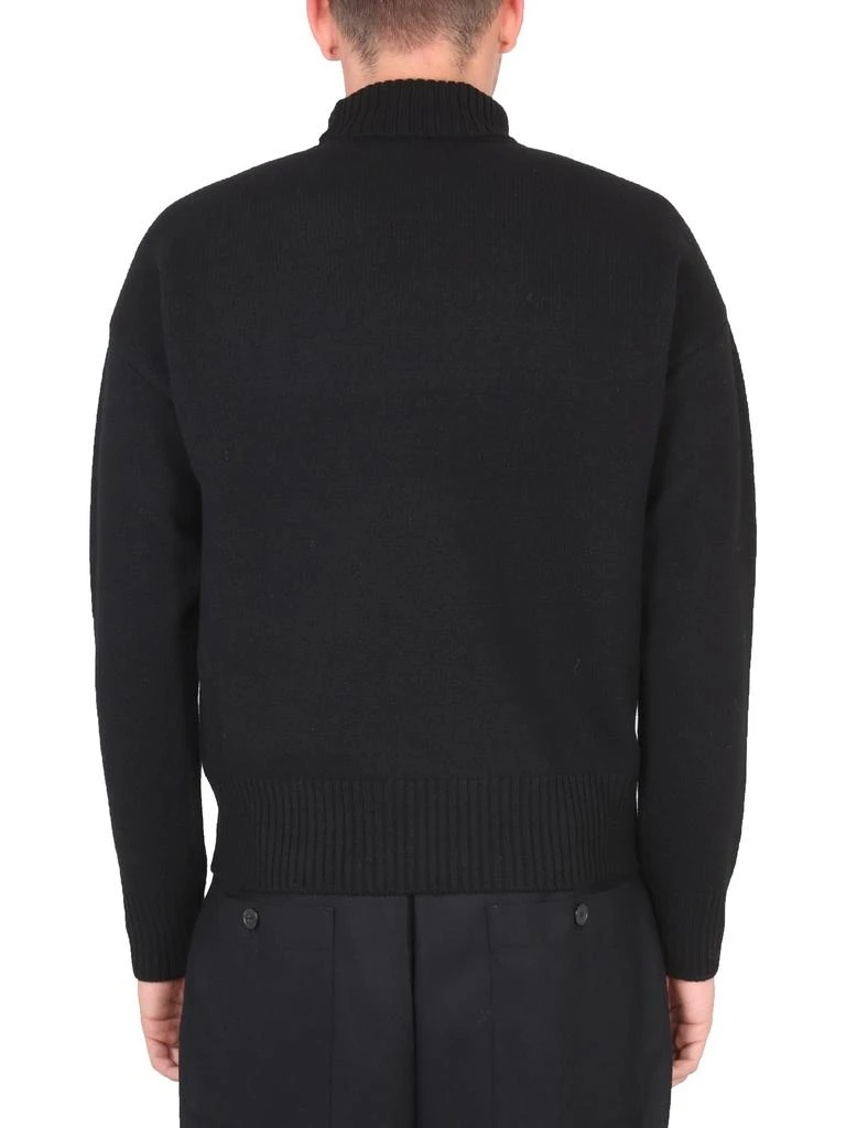 商品AMI|Ami Alexandre Mattiussi Turtleneck Sweater With Logo,价格¥3228,第2张图片详细描述