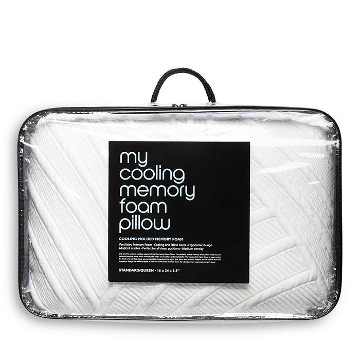 商品Bloomingdale's|My Cooling Memory Foam Medium Pillow, Standard/Queen - Exclusive,价格¥270,第1张图片