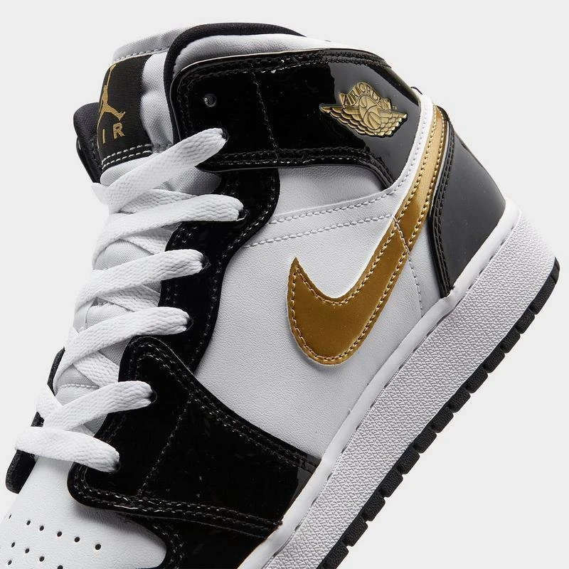 商品Jordan|Boys' Big Kids' Air Jordan 1 Mid SE 篮球鞋,价格¥880,第3张图片详细描述