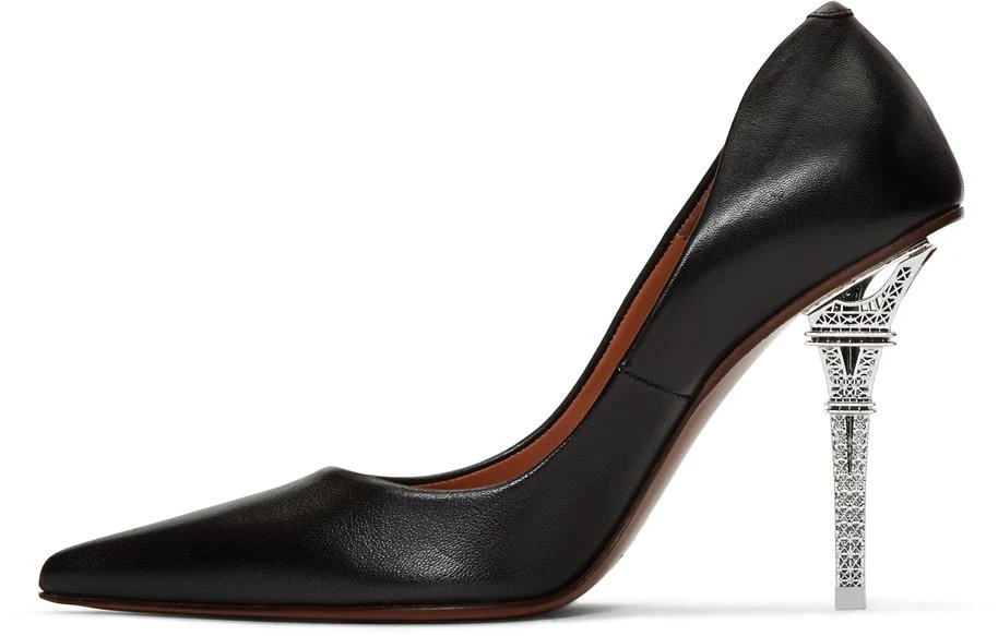 商品Vetements|Black Eiffel Tower Heels,价格¥2665,第3张图片详细描述