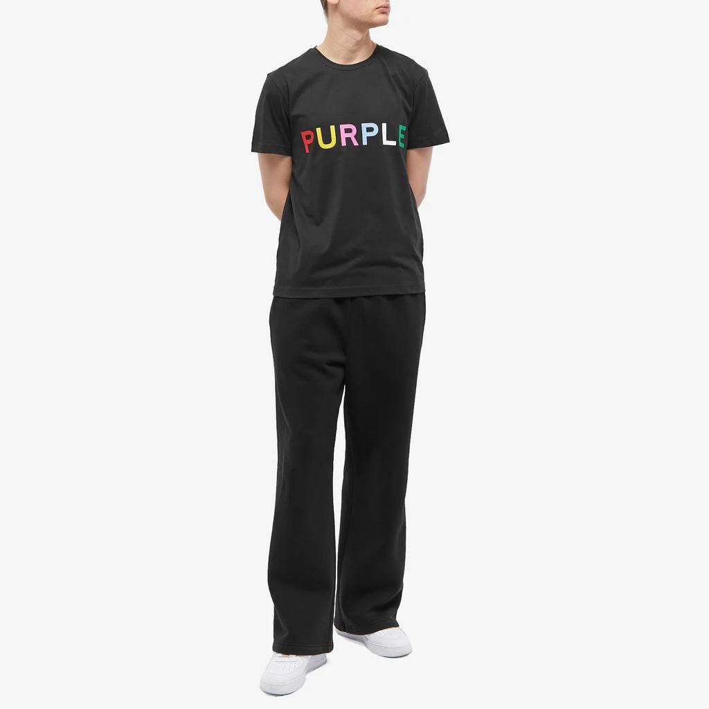 商品Purple Brand|Purple Brand Clean Multi Coloured Logo T-Shirt,价格¥544,第4张图片详细描述