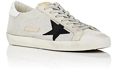 商品Golden Goose|Men's Superstar Leather & Mesh Sneakers,价格¥1854,第2张图片详细描述