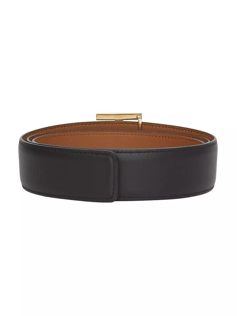 商品Burberry|Reversible Monogram Motif Leather Belt,价格¥3614,第4张图片详细描述