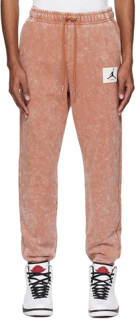 商品Jordan|Pink Flight Lounge Pants,价格¥331,第1张图片