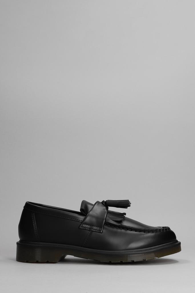 Dr. Martens Adrian Loafers In Black Leather商品第1张图片规格展示