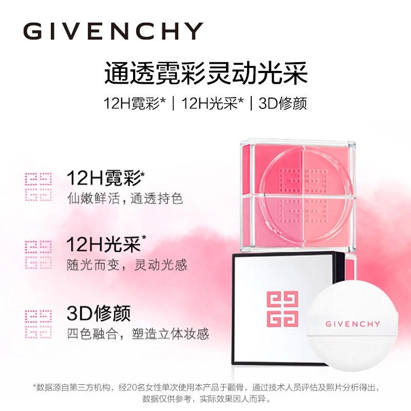 Givenchy纪梵希「全新」明星四宫格腮红6g 散粉蜜粉 商品
