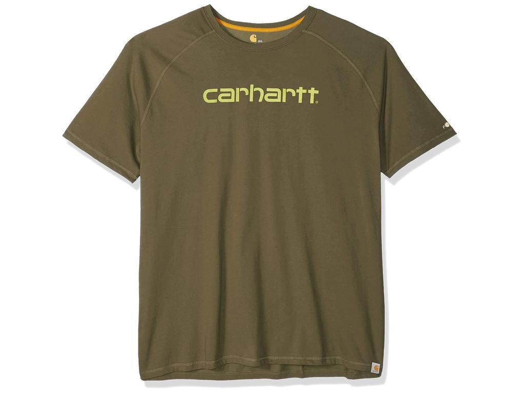 商品Carhartt|Men's Force Cotton Delmont Graphic Short Sleeve T Shirt (Regular and Big & Tall Sizes),价格¥182,第1张图片