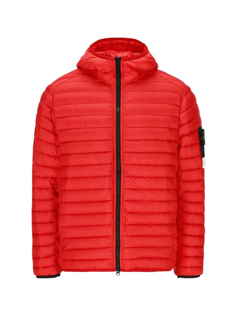 商品Stone Island|Stone Island Logo Patch Lightweight Hooded Down Jacket,价格¥4946,第1张图片