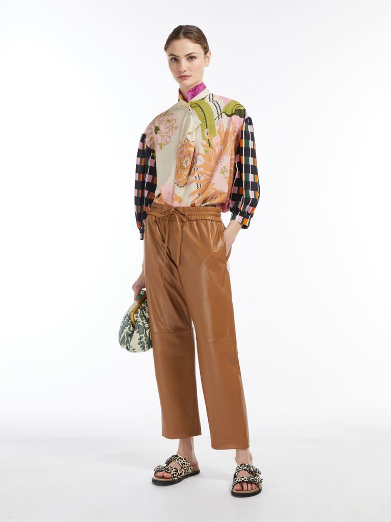 Nappa leather trousers商品第5张图片规格展示