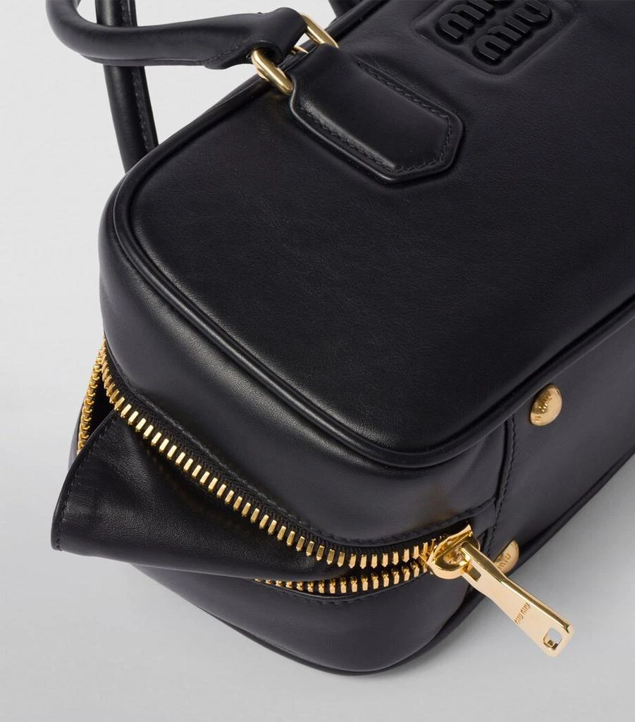 商品Miu Miu|Small Nappa Leather Arcadie Top-Handle Bag,价格¥27199,第2张图片详细描述