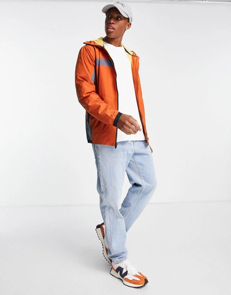 商品New Balance|New Balance R.W.T lightweight woven jacket in rust ,价格¥339,第4张图片详细描述