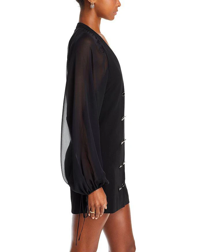 商品FRAME|Sheer Sleeve Blazer Dress,价格¥6010,第4张图片详细描述