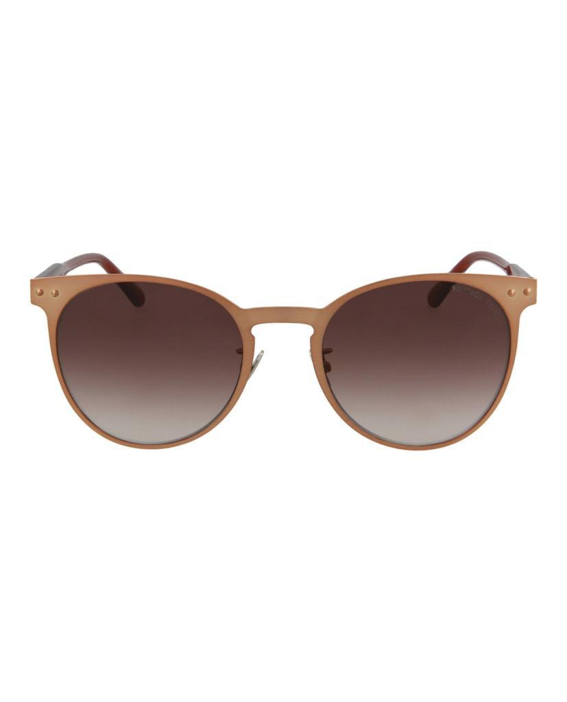 商品Bottega Veneta|Round-Frame Metal Sunglasses,价格¥884,第1张图片