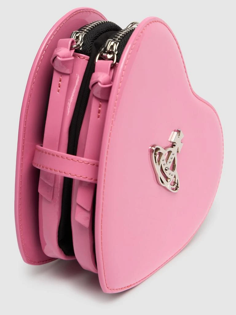 商品Vivienne Westwood|Louise Heart Patent Crossbody Bag,价格¥4585,第3张图片详细描述