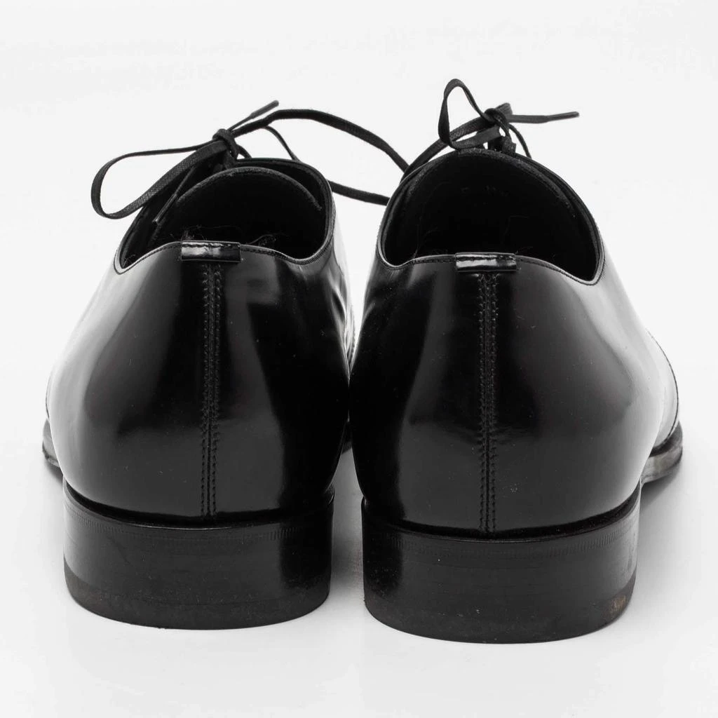 商品[二手商品] Dior|Dior Black Leather Timeless Lace Up Oxford Size 43.5,价格¥2412,第5张图片详细描述