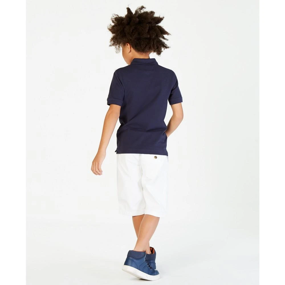 商品Tommy Hilfiger|Little Boys Logo Graphic Colorblocked Polo,价格¥254,第4张图片详细描述