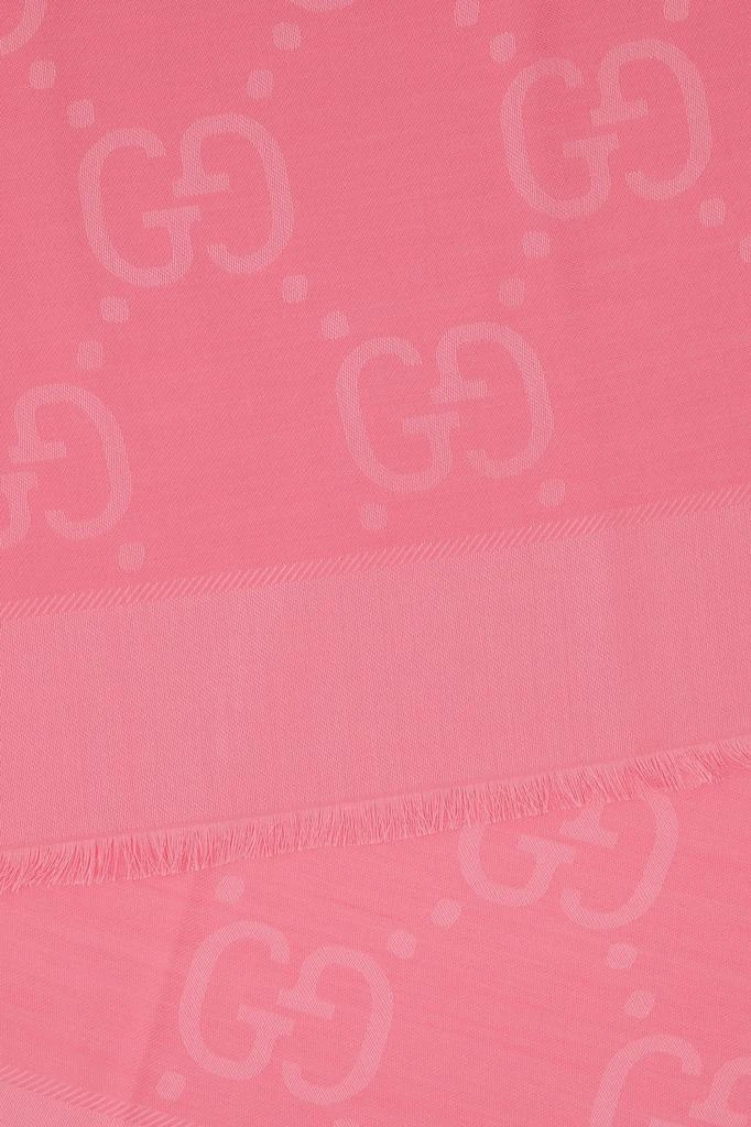 商品Gucci|Pink silk blend foulard,价格¥3503,第1张图片