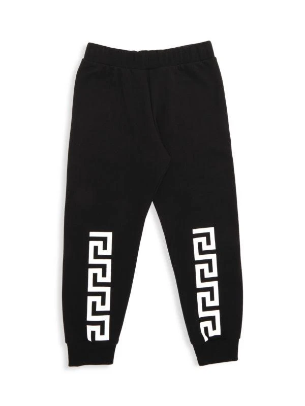 商品Versace|Little Kid's Felpa + St. Logo Greca Sweatpants,价格¥595,第1张图片