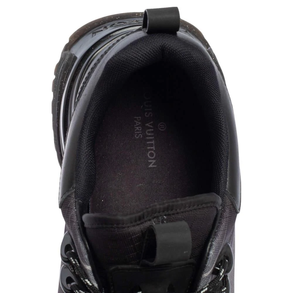 Louis Vuitton Black/Green Leather And Canvas Run Away Pulse Sneakers Size 41 商品