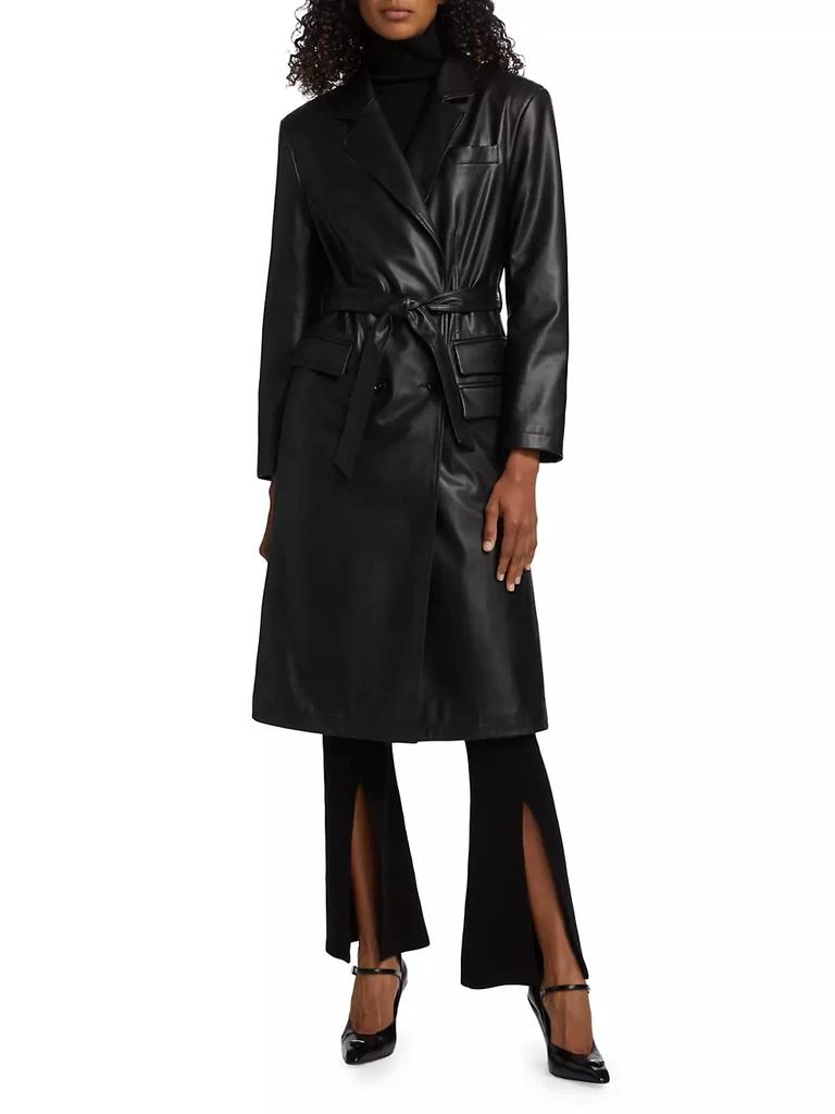 商品AG Jeans|Emrata X Ag Valentina Classic Fit Belted Coat,价格¥3279,第2张图片详细描述