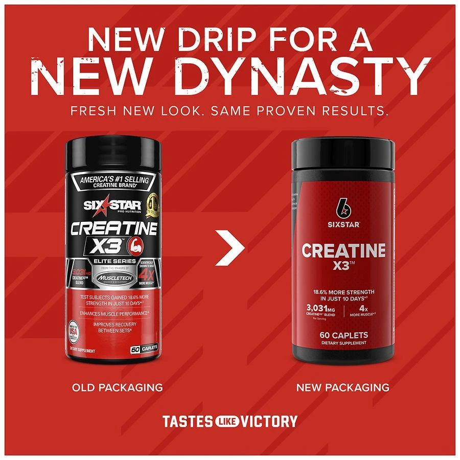 Elite Series Creatine X3 Caplets 商品