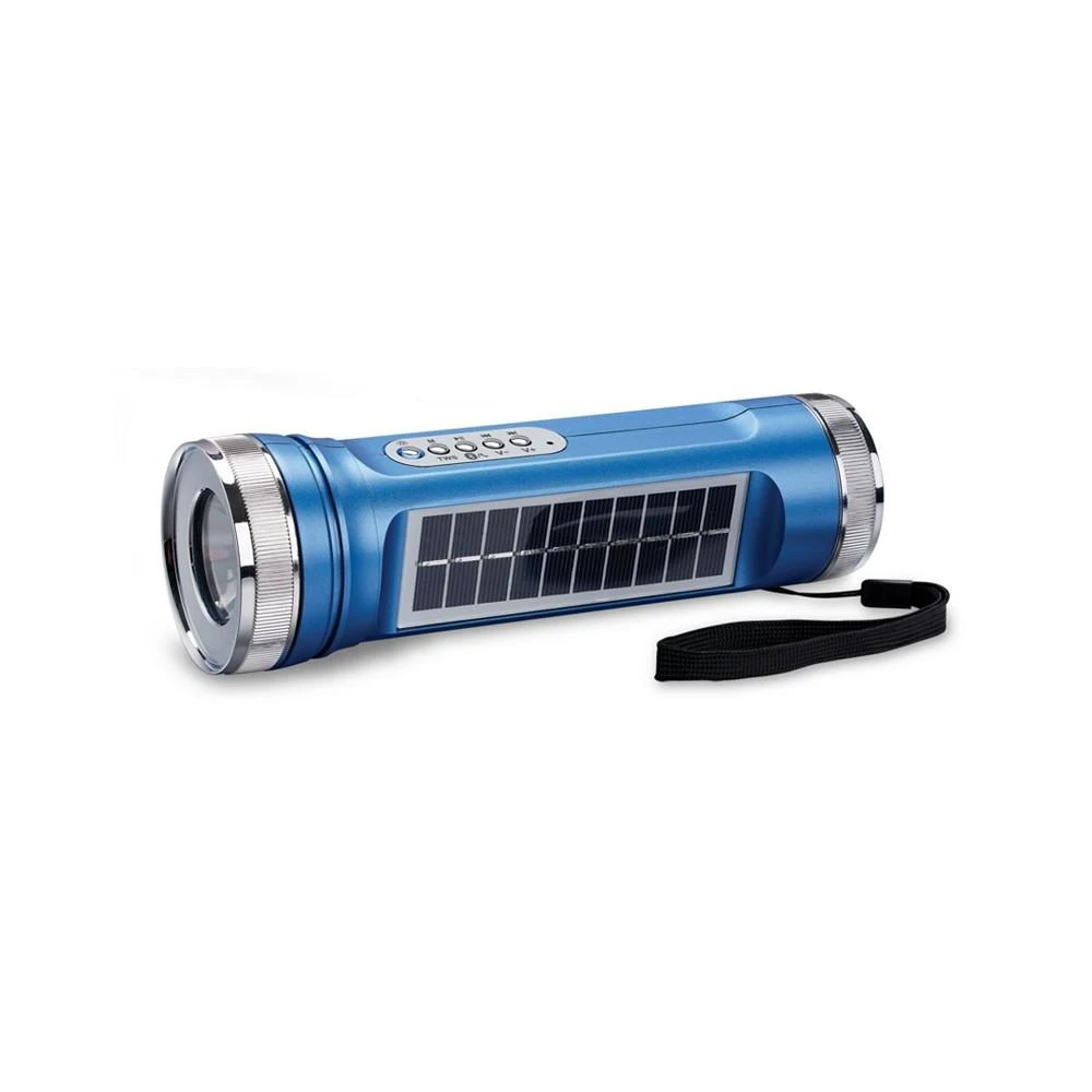 商品WeatherX|Flashlight with Solar Power and Bluetooth Speaker, XFBR70BU,价格¥149,第4张图片详细描述