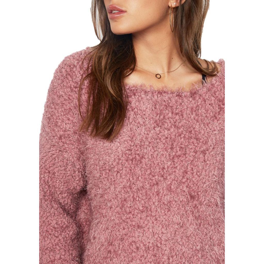 商品Tart|Tart Collections Delilah Women's Fuzzy Striped Slouchy Pullover Sweater,价格¥111,第7张图片详细描述