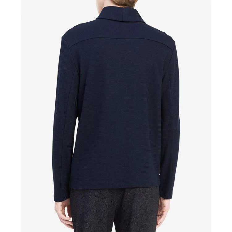 商品Calvin Klein|Men's Shawl Neck Jacquard Sweater,价格¥159,第5张图片详细描述