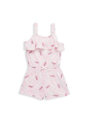 商品Juicy Couture|​Baby Girl's Tie-Dye Logo Romper,价格¥109,第1张图片
