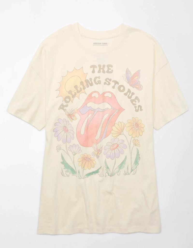 商品AE|AE Oversized Rolling Stones Graphic T-Shirt,价格¥80,第3张图片详细描述