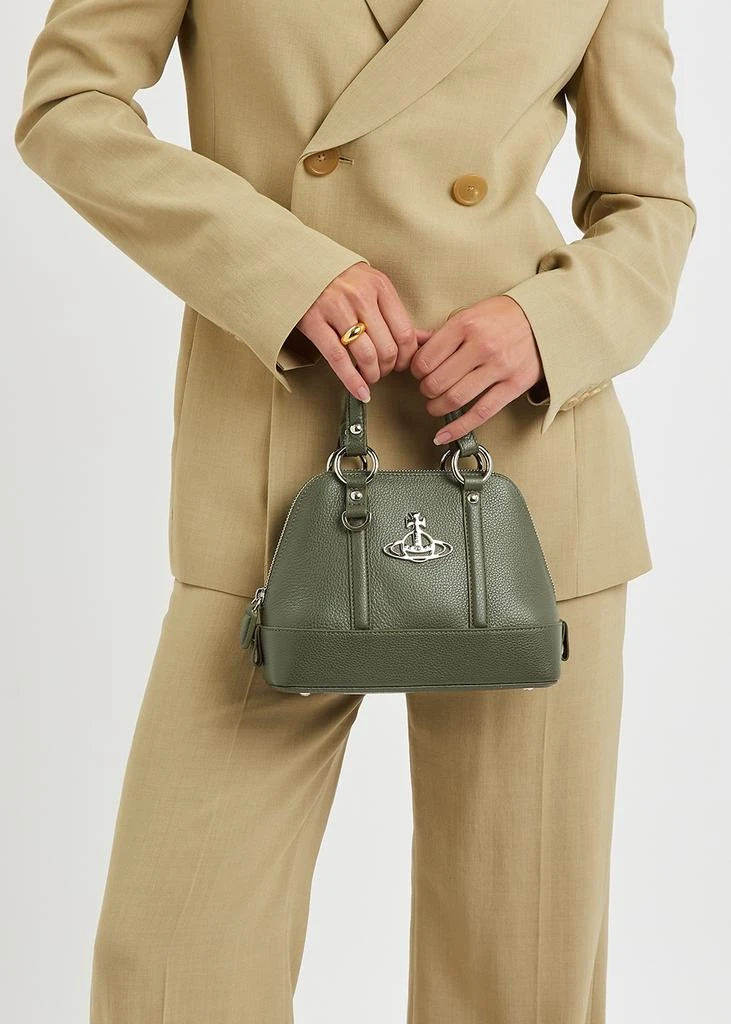 商品Vivienne Westwood|Jordan small green leather top handle bag,价格¥4715,第5张图片详细描述