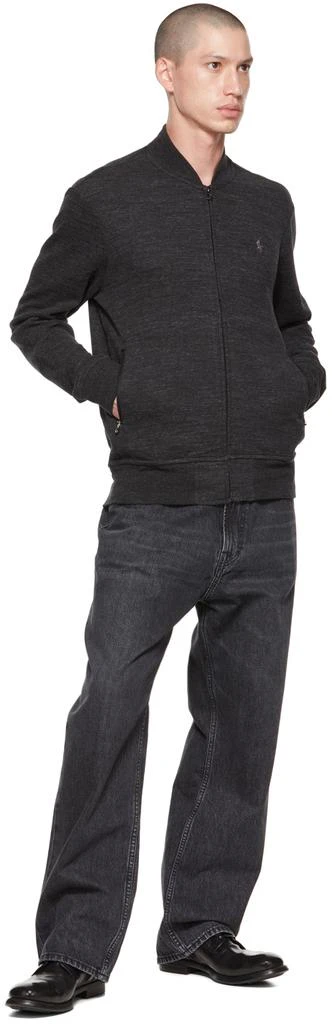 商品Ralph Lauren|Gray Zip Sweater,价格¥476,第4张图片详细描述