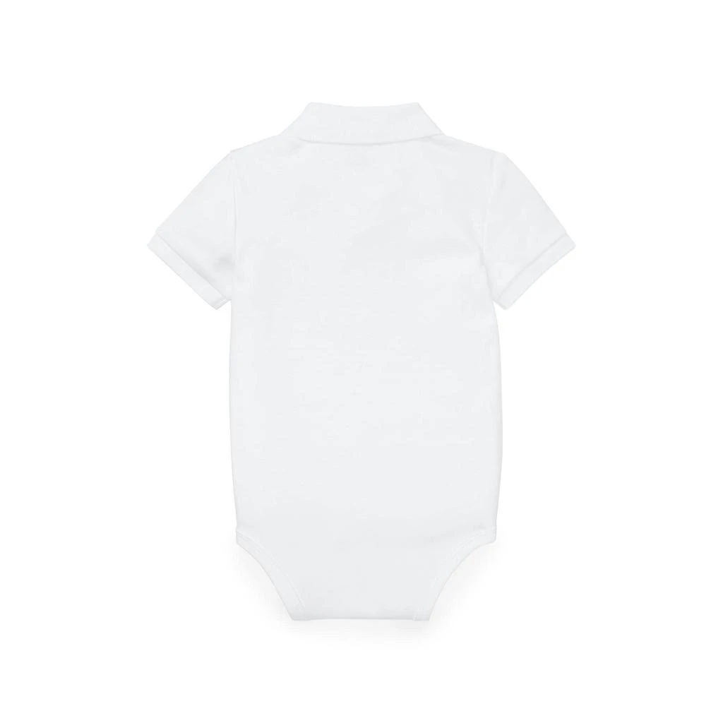 商品Ralph Lauren|Soft Cotton Polo Bodysuit (Infant),价格¥222,第2张图片详细描述