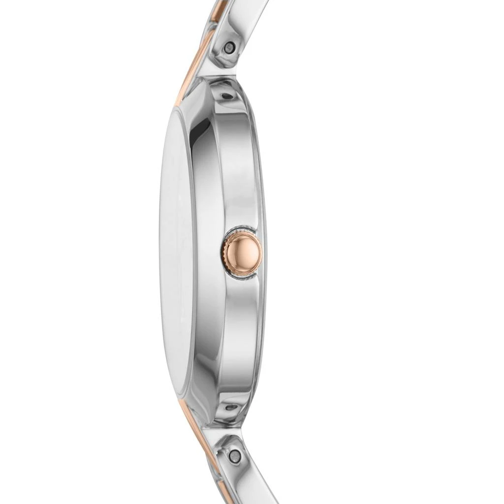 商品Fossil|Fossil Women's Kerrigan Three-Hand, Stainless Steel Watch,价格¥392,第2张图片详细描述