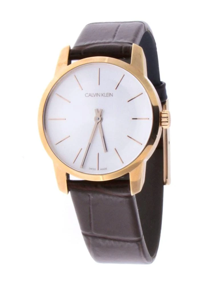 商品Calvin Klein|Calvin Klein K2g23620 City Watches,价格¥2053,第2张图片详细描述