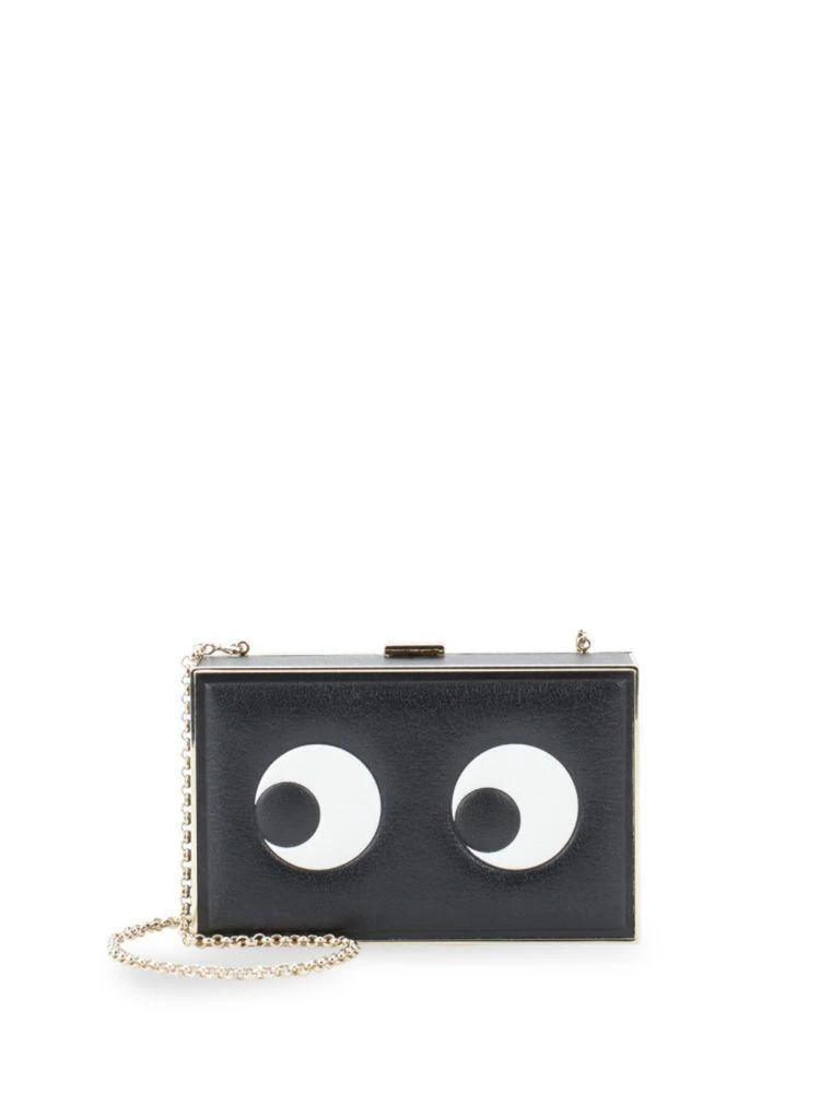 商品Anya Hindmarch|Anya Hindmarch Imperial Eyes Chain Clutch,价格¥3578,第1张图片