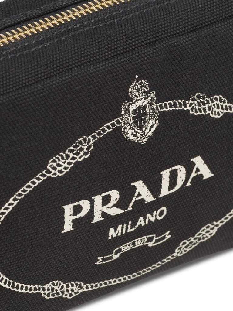 Prada Women's  Black Canvas Be AU Ty Case商品第4张图片规格展示