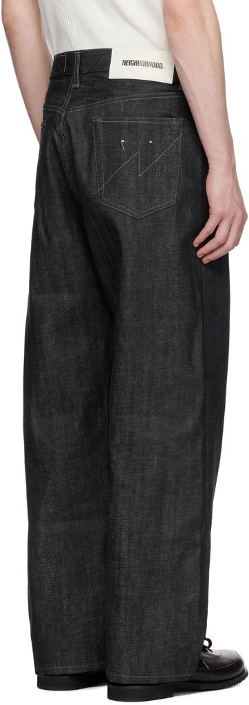 商品NEIGHBORHOOD|黑色 Rigid Denim DP Wide 牛仔裤,价格¥2367,第3张图片详细描述